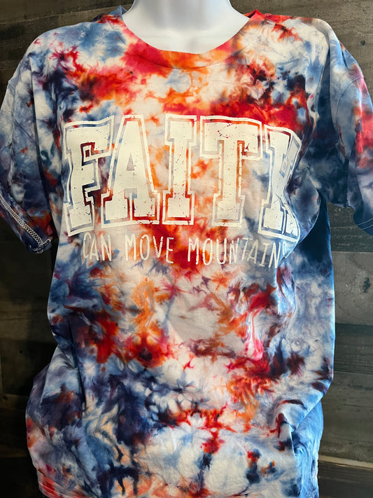 Faith Can Move Mountains w/sleeve print