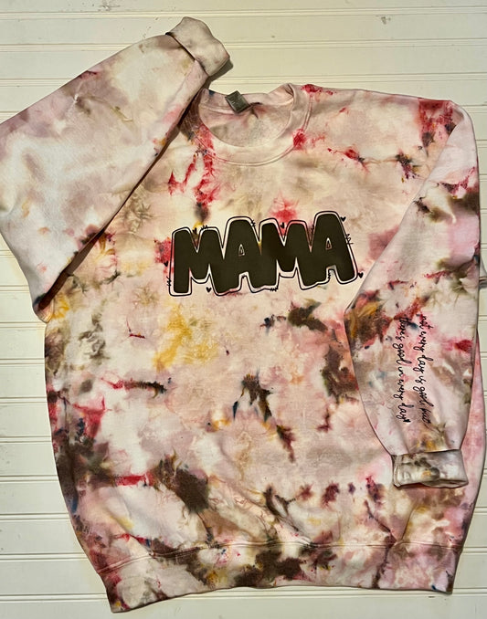 Mama with front design and sleeve design