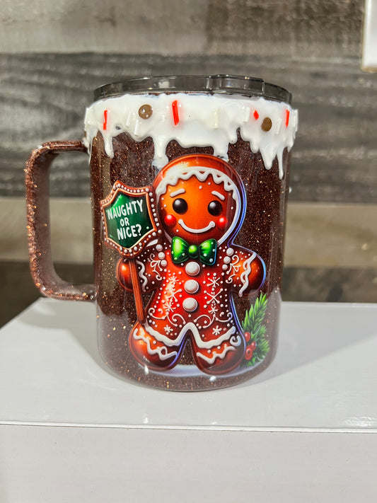 10oz Gingerbread Naughty or Nice