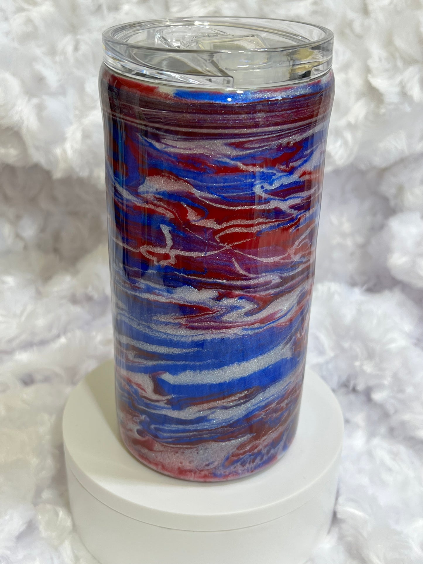 Red, White, and Blue Cup